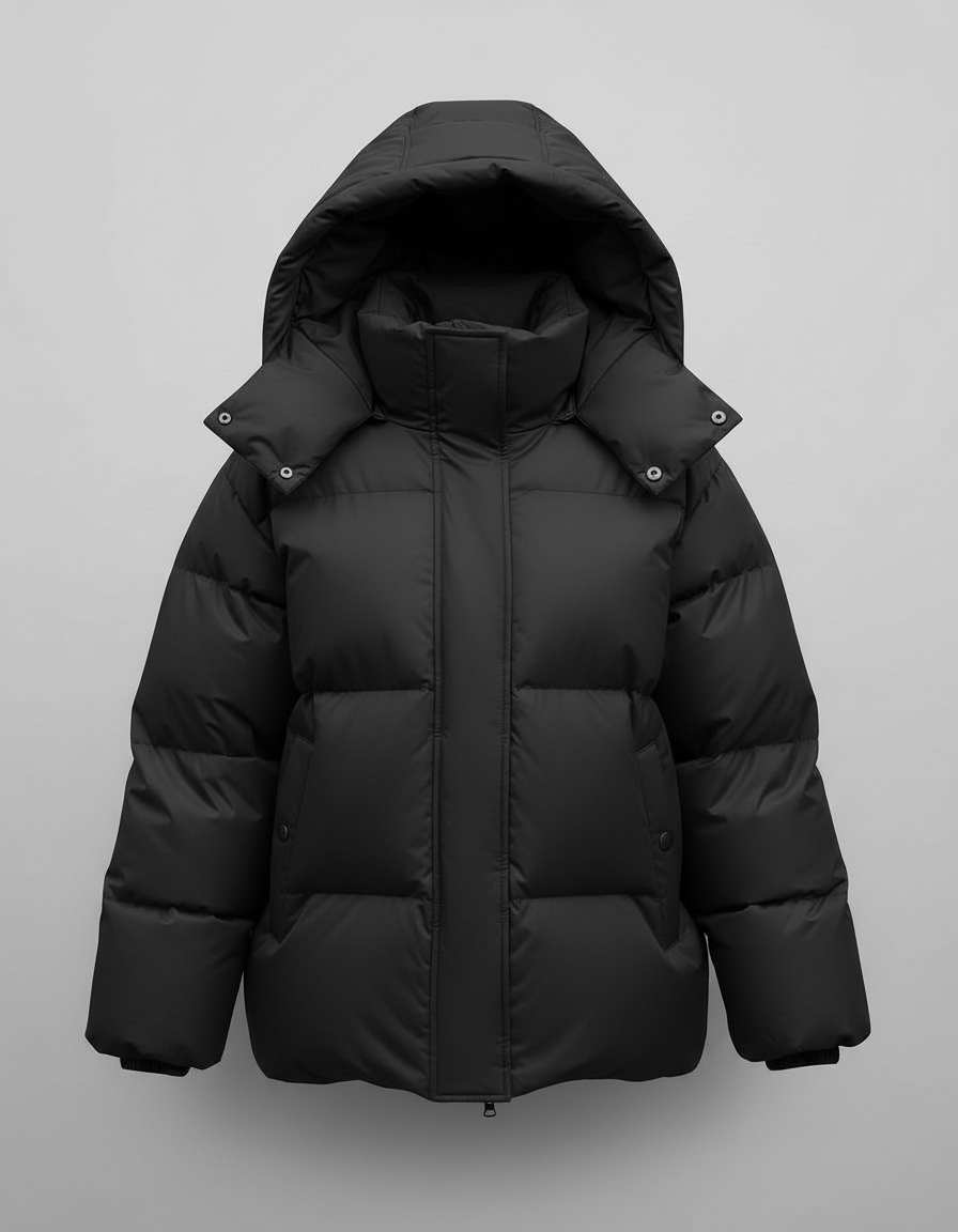 Moderne Damen Pufferjacke
