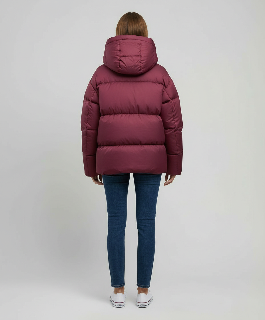Moderne Damen Pufferjacke