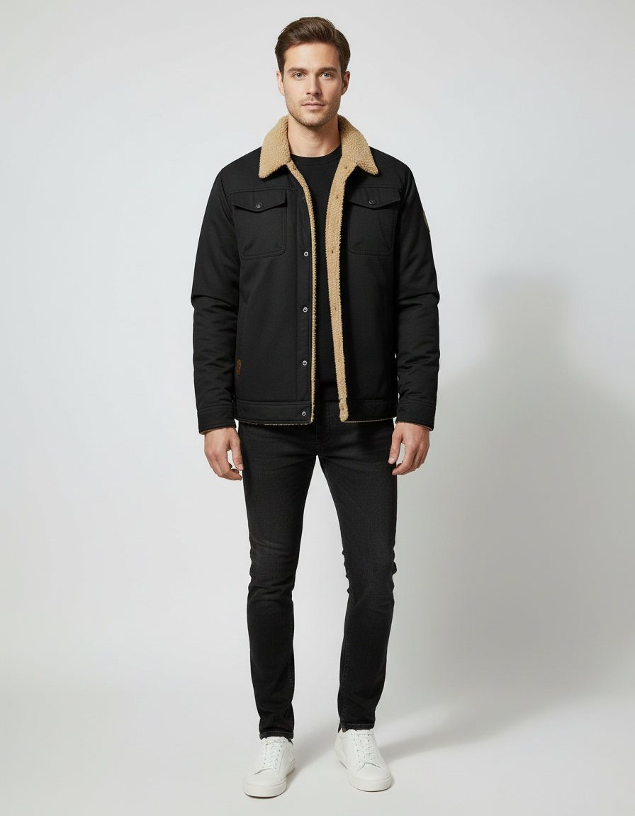 Leichte Winter Bomberjacke Herren