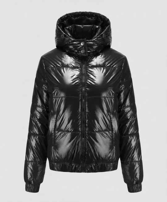 Hochglänzende Damen Steppjacke | Nord Taschen