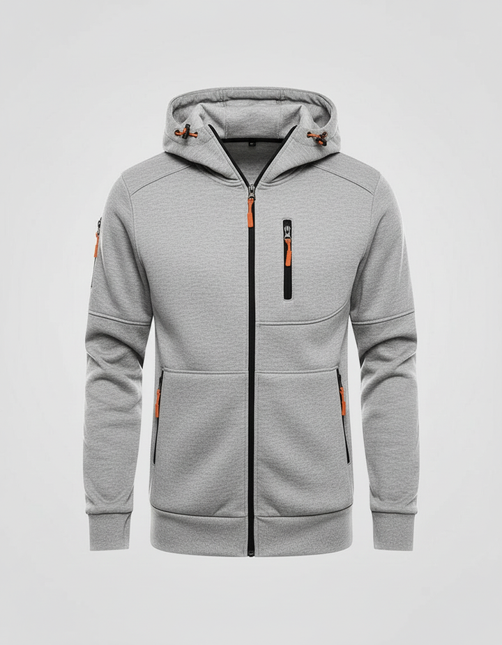 Herren Hoodie Mit Reißverschluss