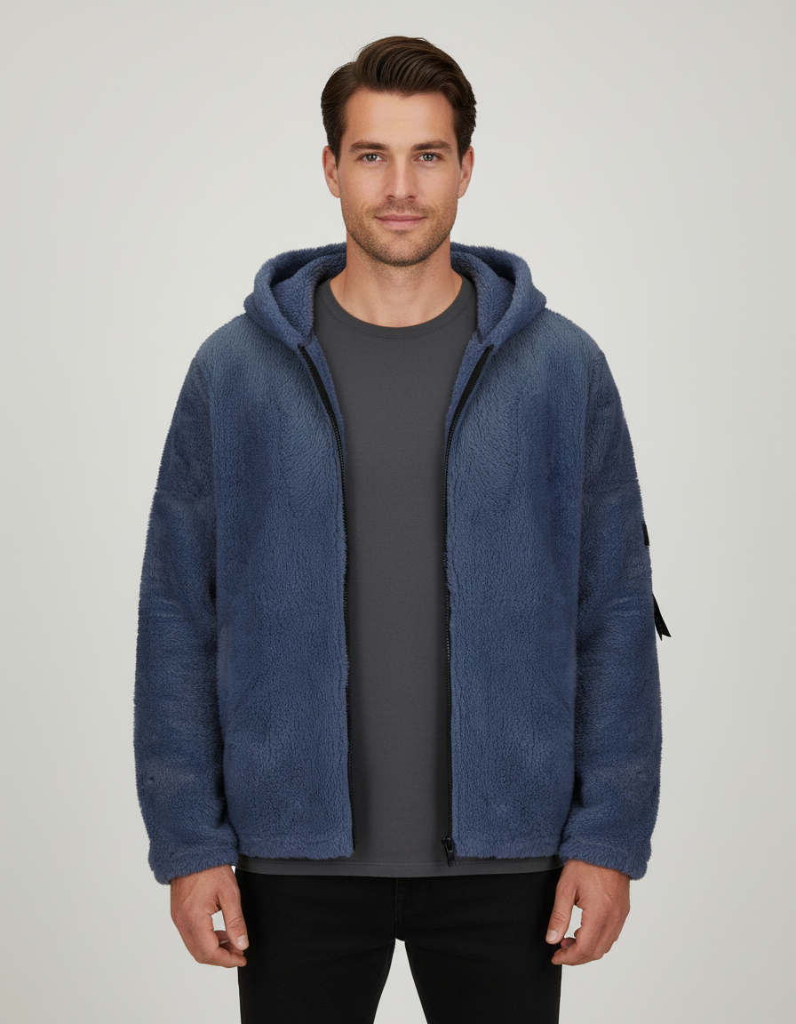 Schwere Fleece Winterjacke | Nord Taschen