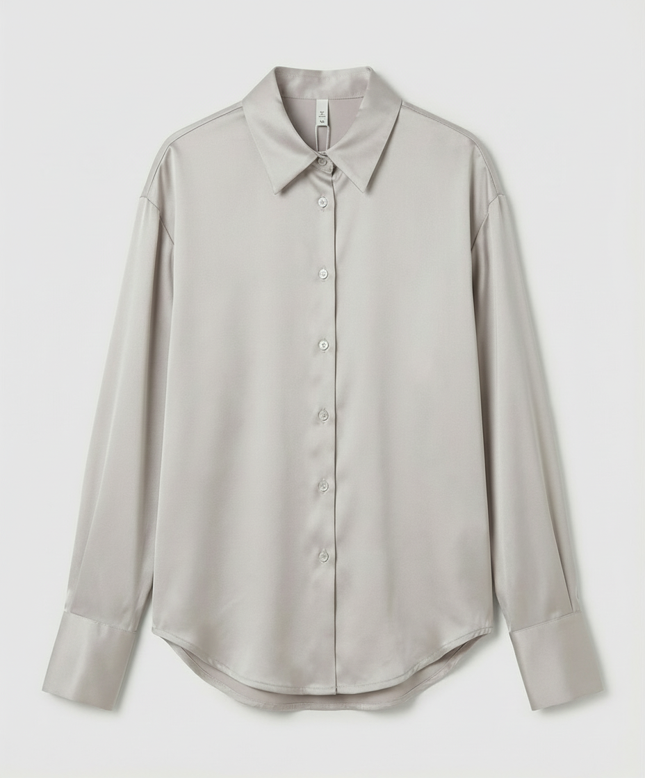 Elegante Seidenbluse Vintage Damen