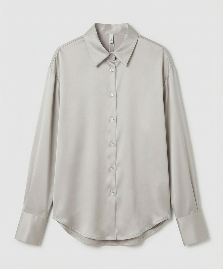 Elegante Seidenbluse Vintage Damen