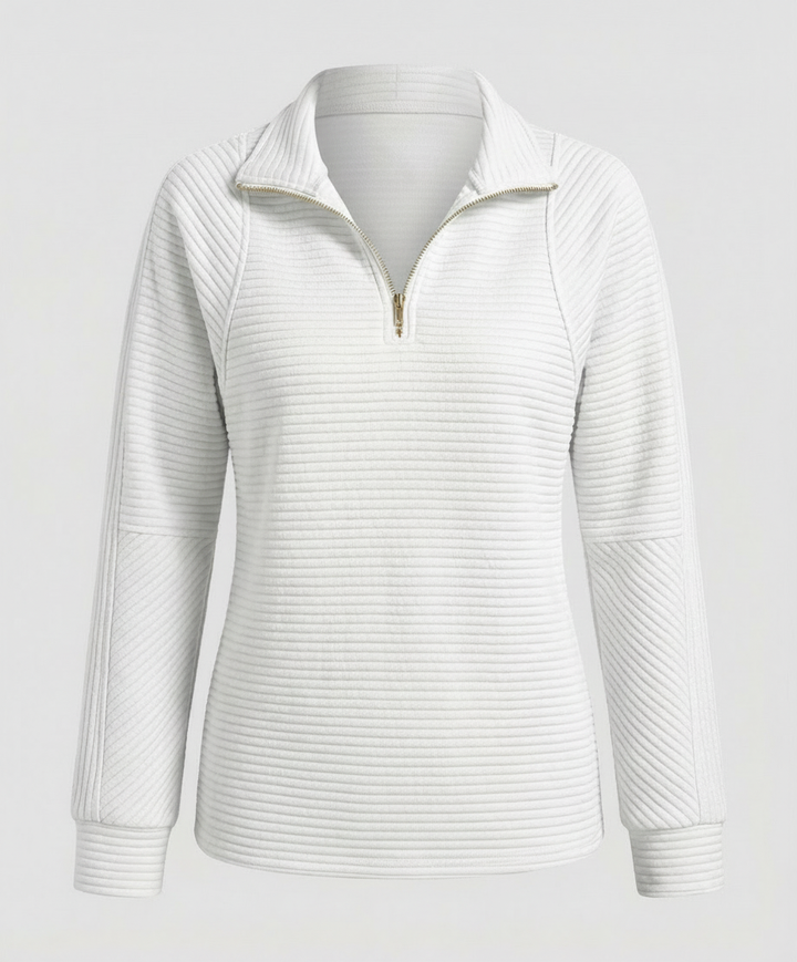 V-Ausschnitt Pullover Damen
