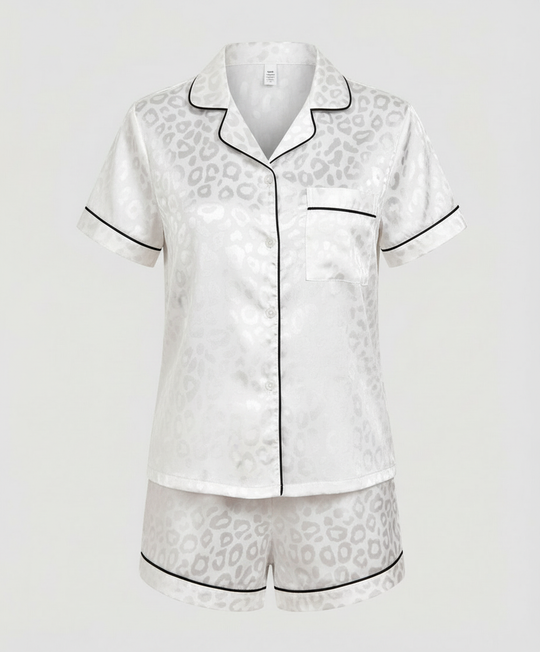 Satin Komfort Pyjama Set Damen