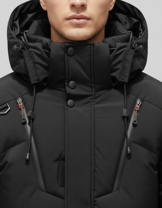 Elegante Premium Daunenjacke Herren
