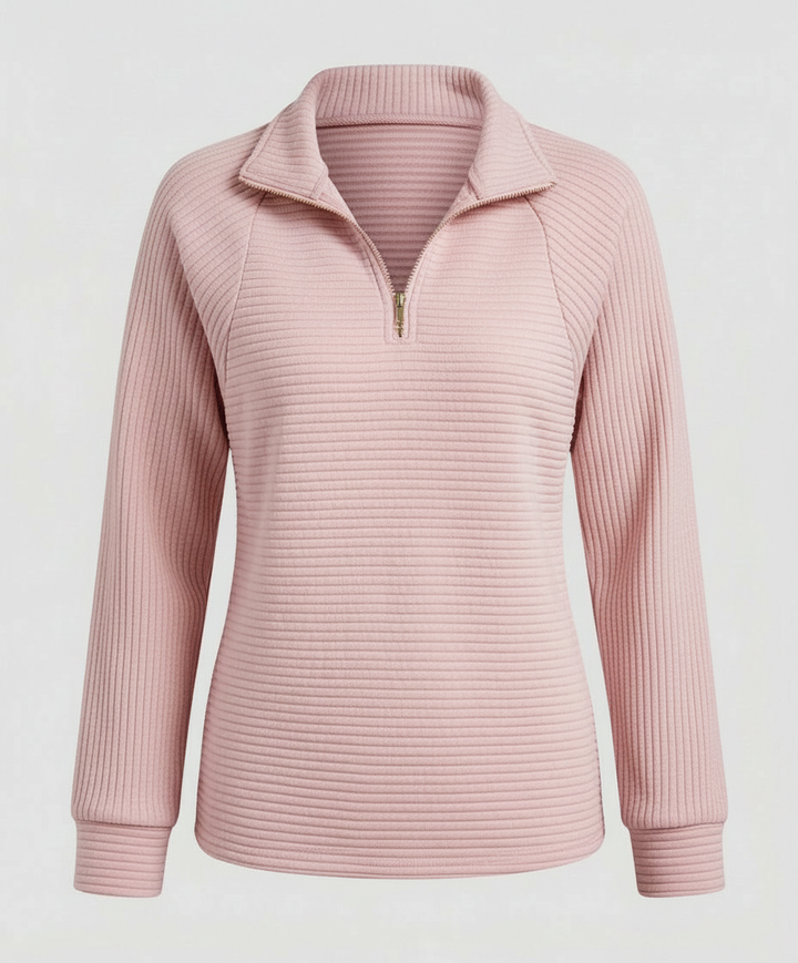 V-Ausschnitt Pullover Damen