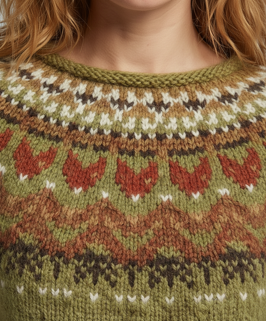 Kuscheliger Damen Winterpullover