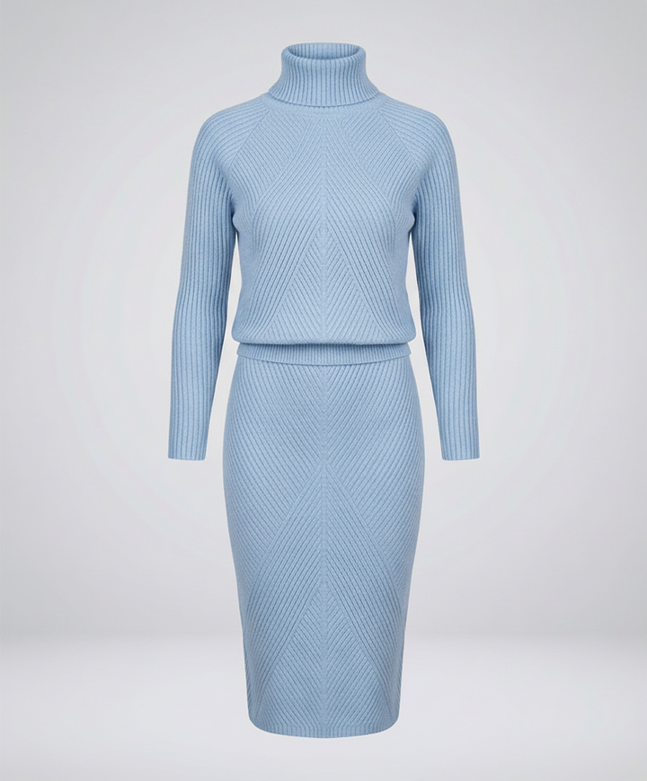 Gemütliches Strickkleid Damen
