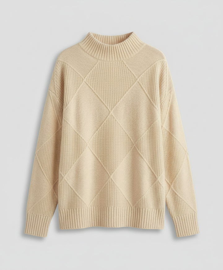 Weicher Kaschmir Rollkragenpullover Damen