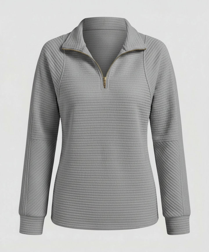 V-Ausschnitt Pullover Damen