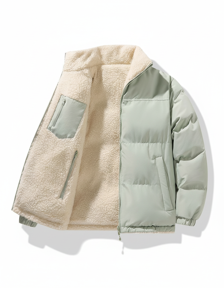 Gefütterte Damen Steppjacke Winter