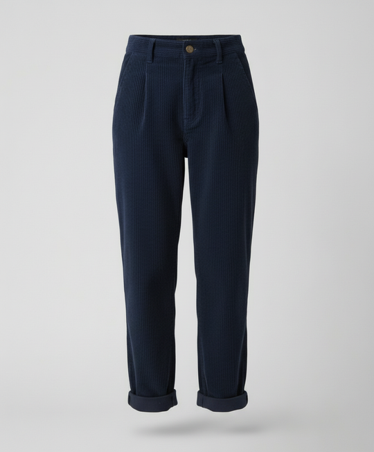 Lässige Komfort Cordhose Damen