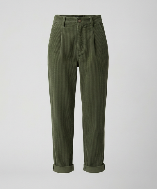 Lässige Komfort Cordhose Damen