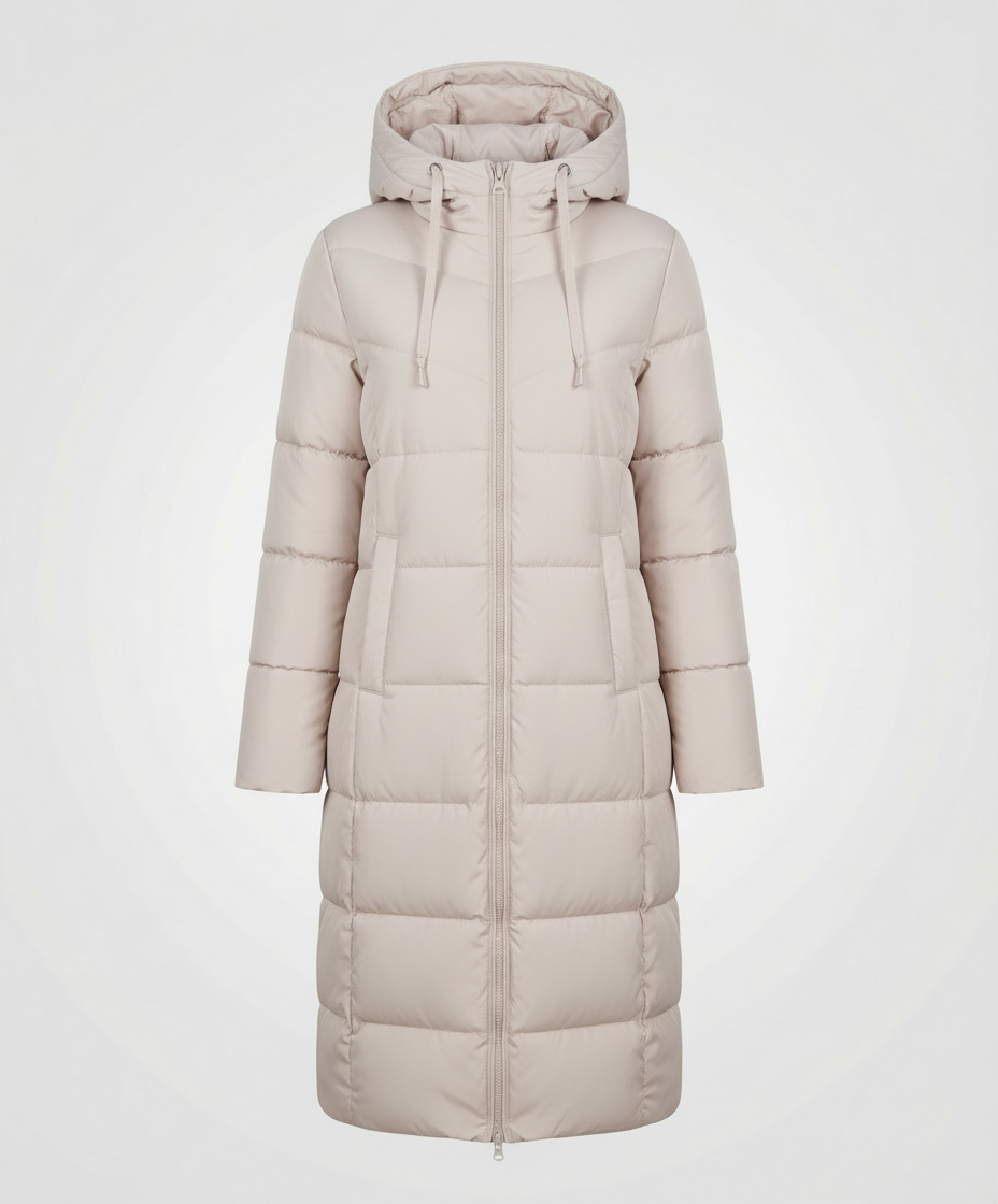 Kapuze Daunenjacke Damen
