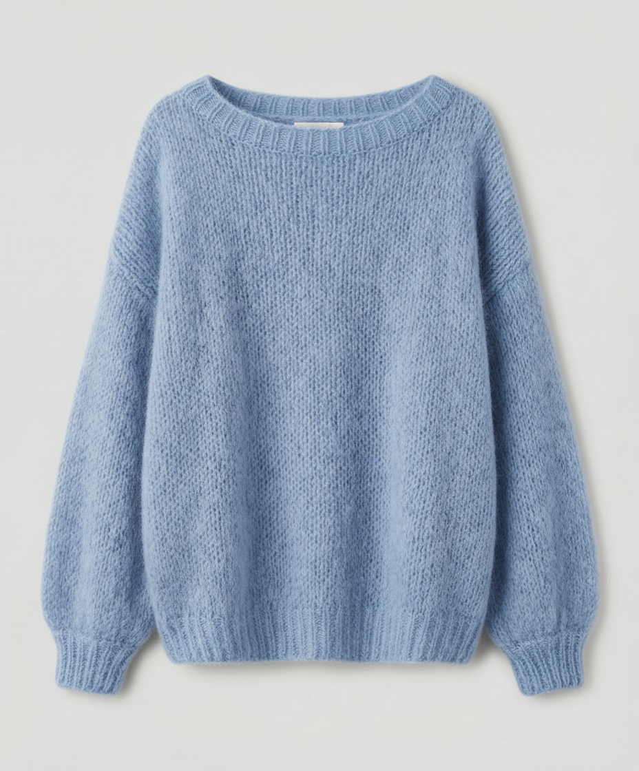 Luxe Mohair Oversized Pullover