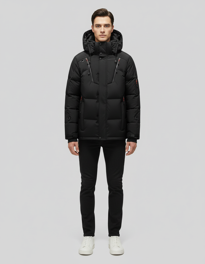 Elegante Premium Daunenjacke Herren