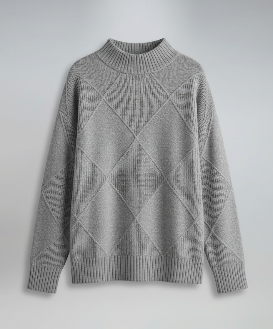 Weicher Kaschmir Rollkragenpullover Damen