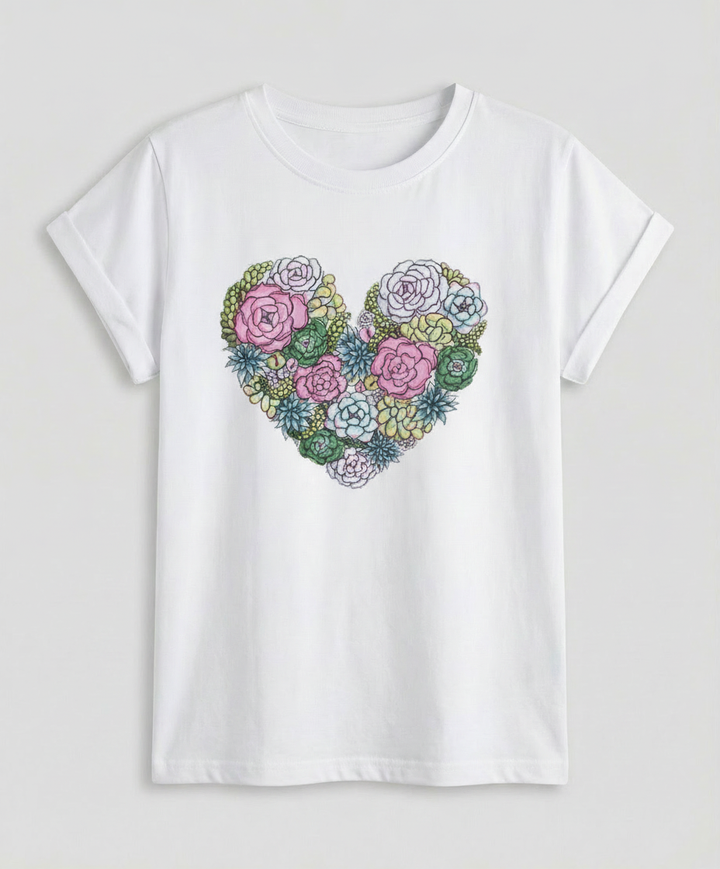 Leichtes Sommer T-Shirt Damen