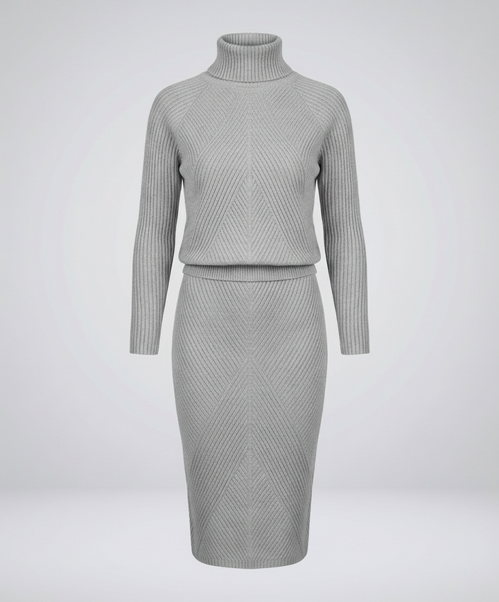 Gemütliches Strickkleid Damen