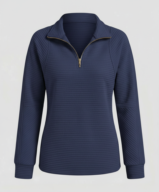 V-Ausschnitt Pullover Damen