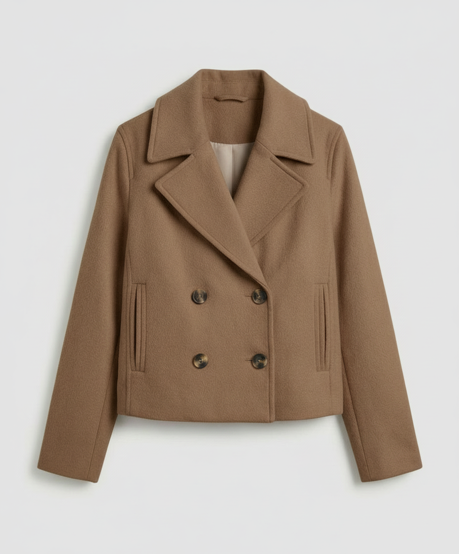 Kurz Doppelreiher Damenjacke