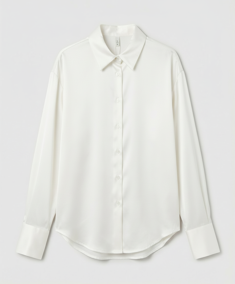 Elegante Seidenbluse Vintage Damen