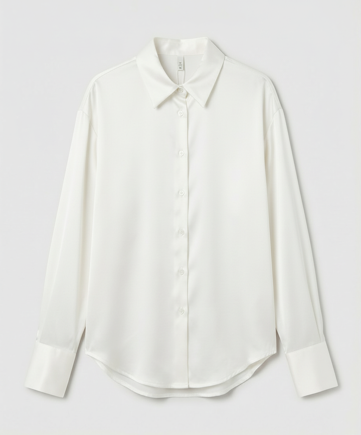 Elegante Seidenbluse Vintage Damen