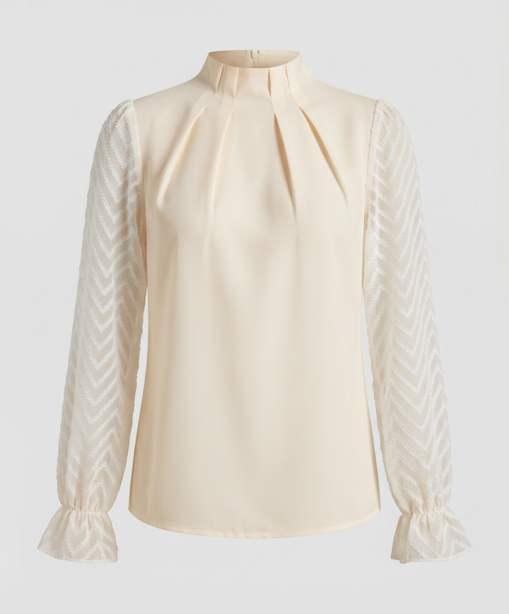 Elegantes Langarm Oberteil Damen