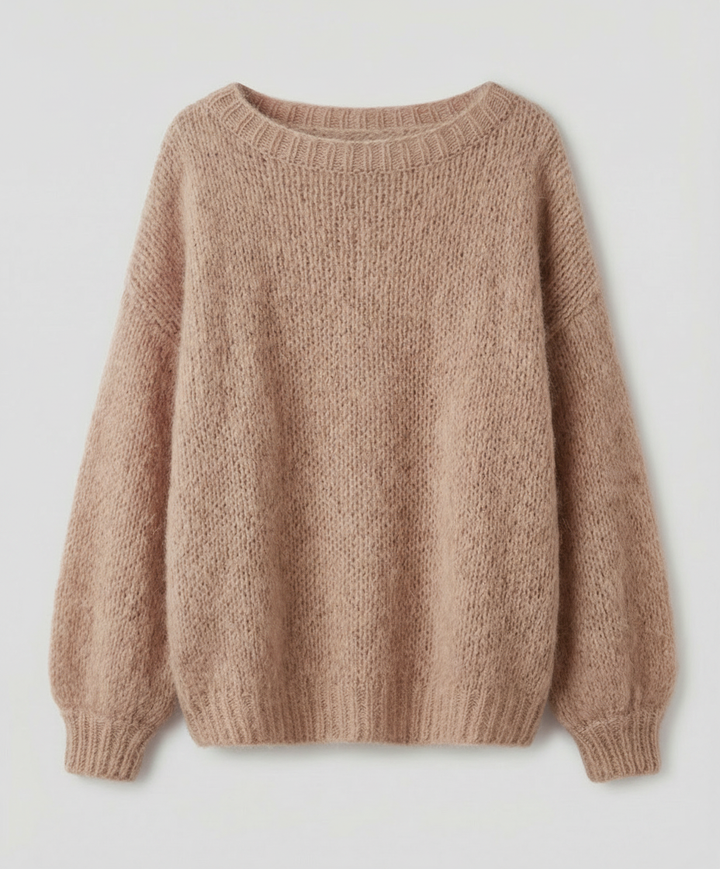 Luxe Mohair Oversized Pullover