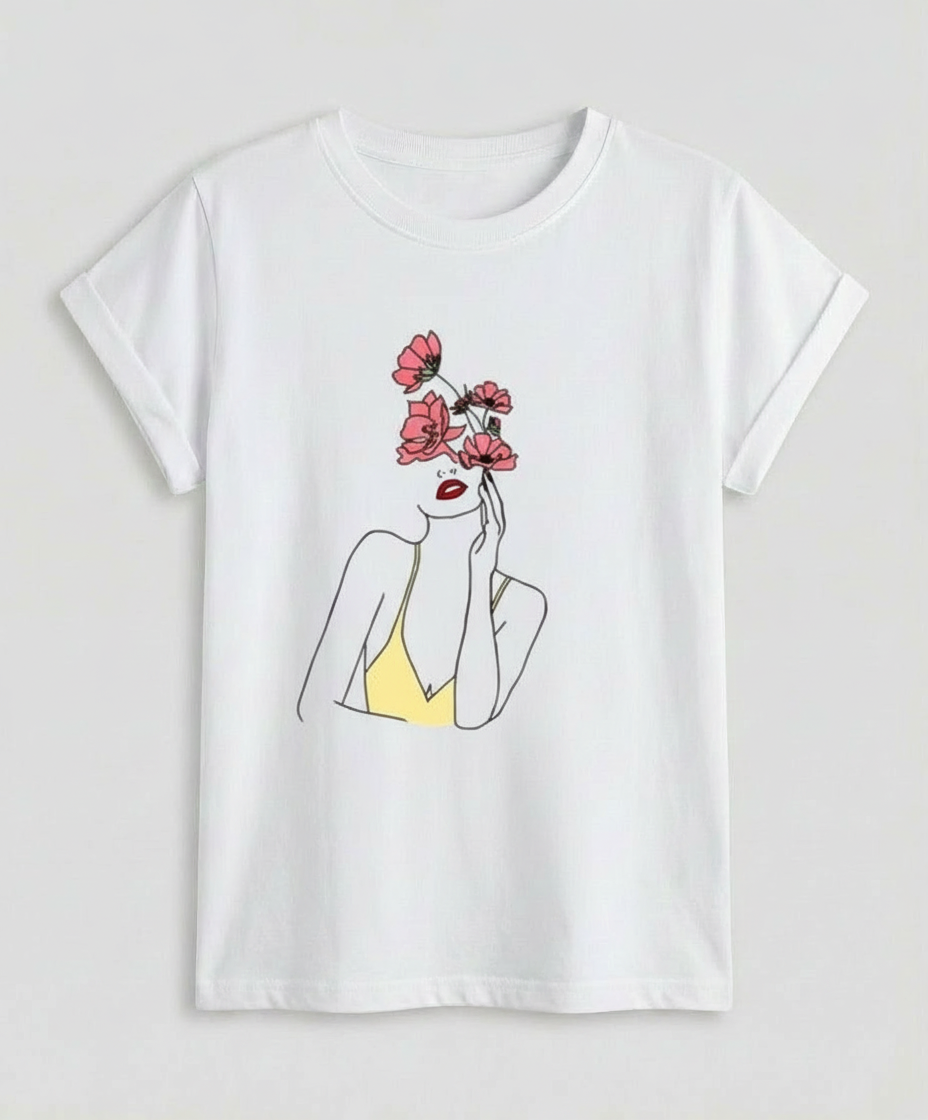 Leichtes Sommer T-Shirt Damen