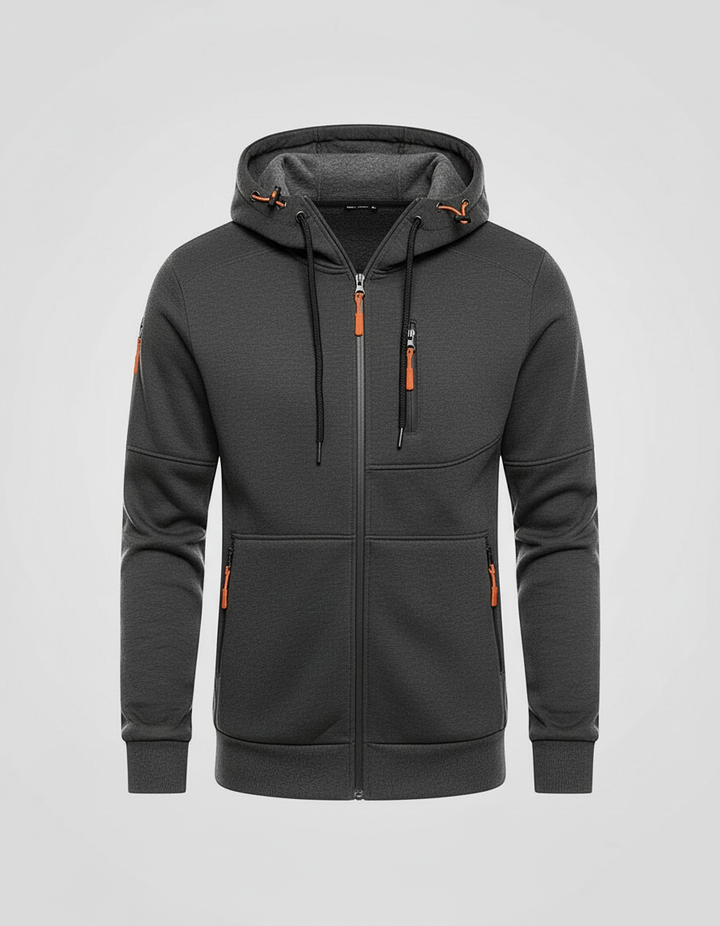 Herren Hoodie Mit Reißverschluss