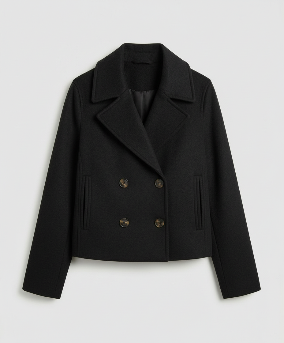 Kurz Doppelreiher Damenjacke