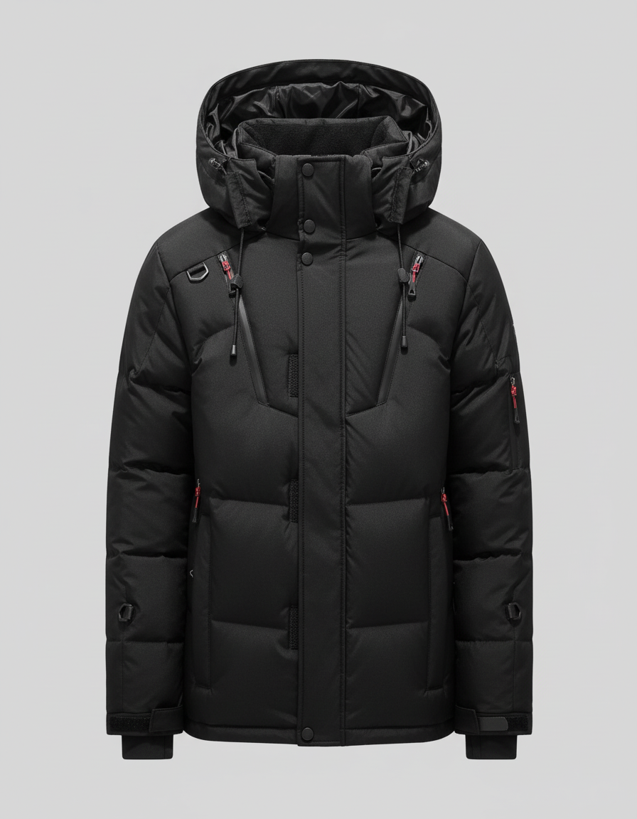 Elegante Premium Daunenjacke Herren