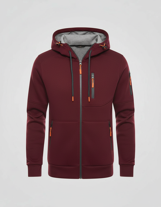 Komfort Kapuzenjacke Herren