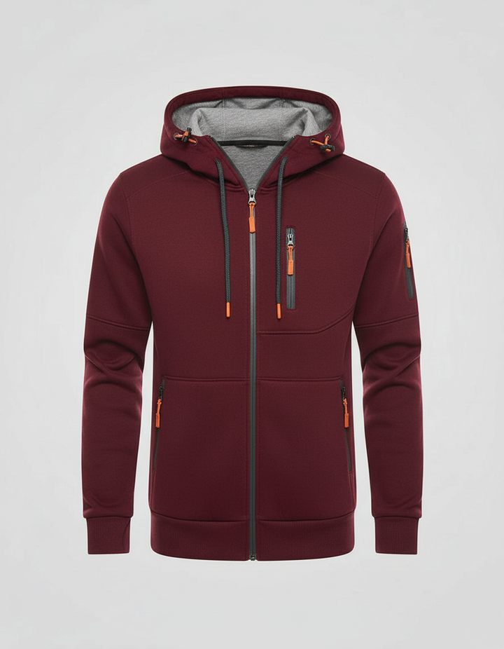 Komfort Kapuzenjacke Herren