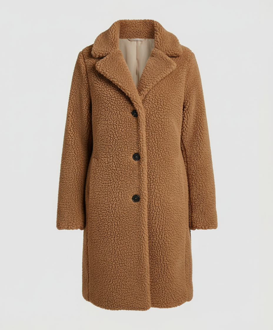 Kuschelige Teddy Jacke Damen