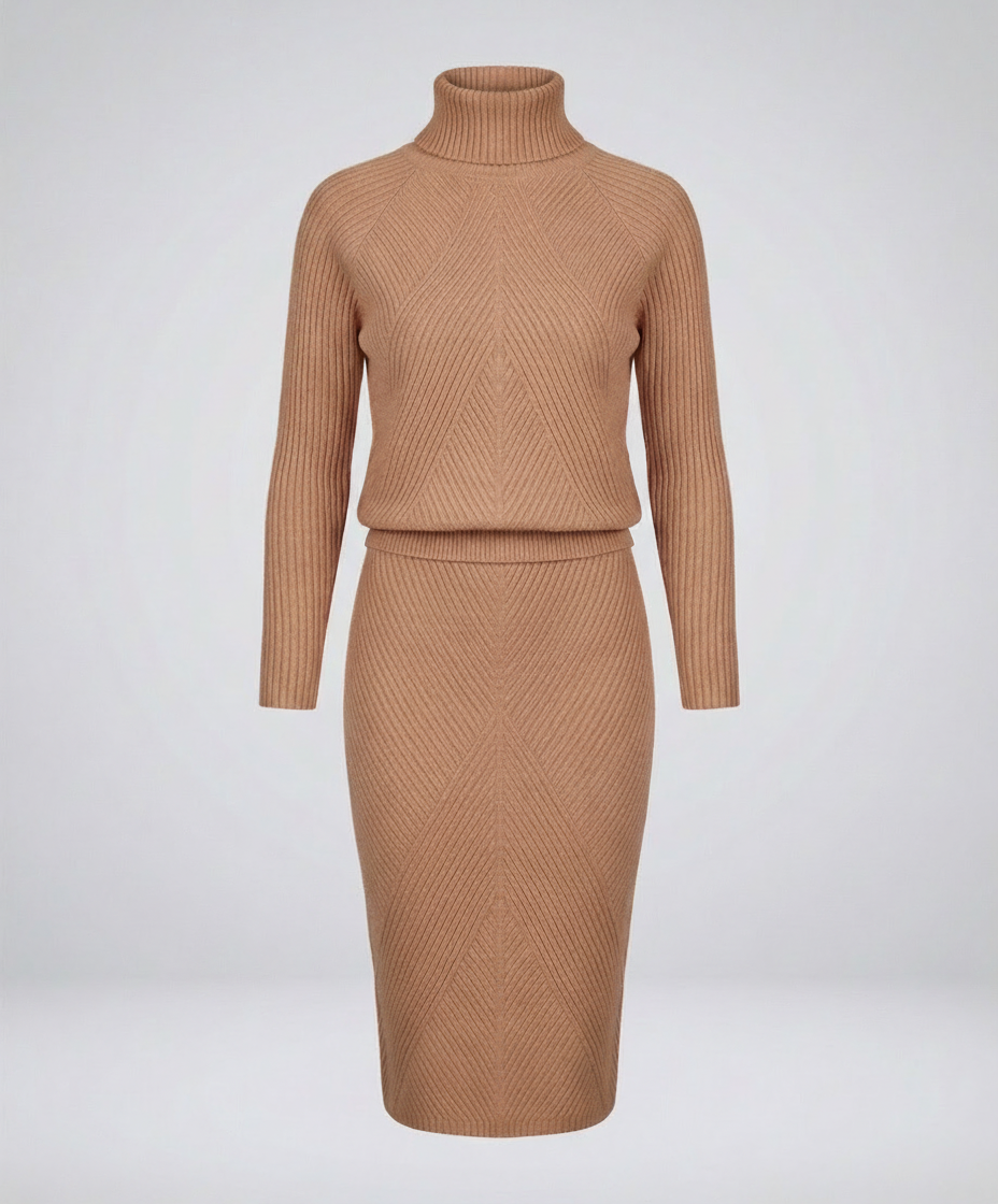 Gemütliches Strickkleid Damen
