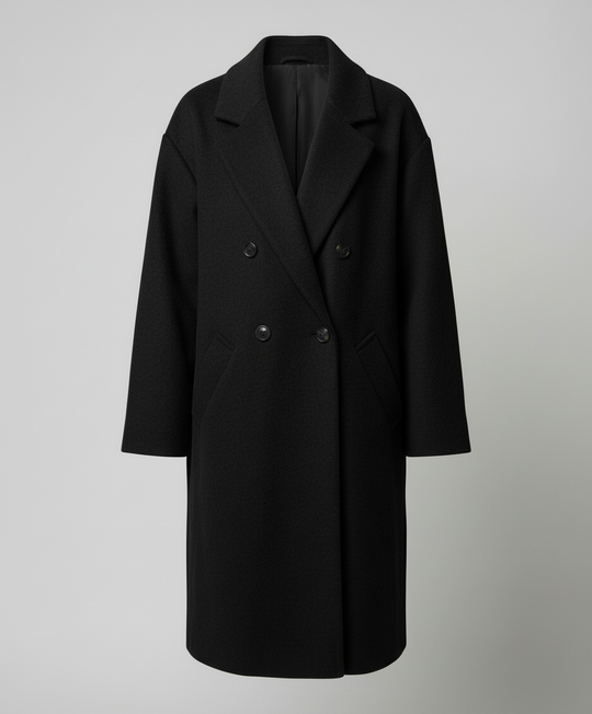 Eleganter Oversized Wollmantel Damen | Heidi-Mode