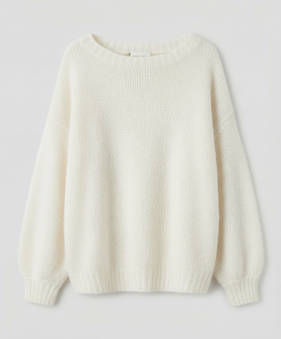 Luxe Mohair Oversized Pullover