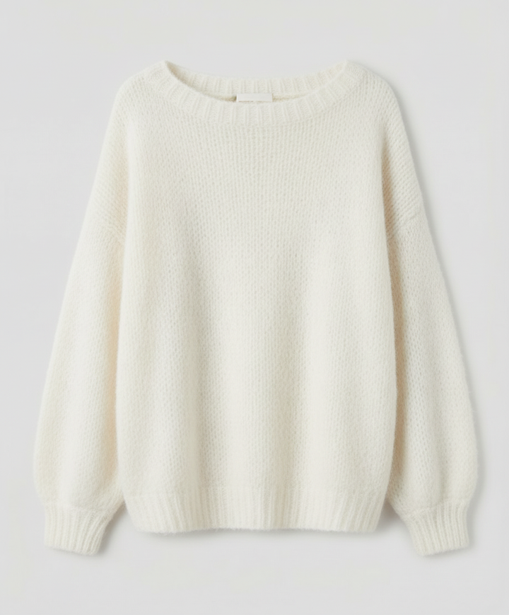 Luxe Mohair Oversized Pullover