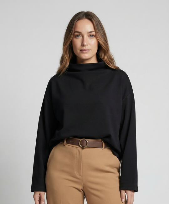 Oversize Rollkragenpullover Damen | Nord Taschen