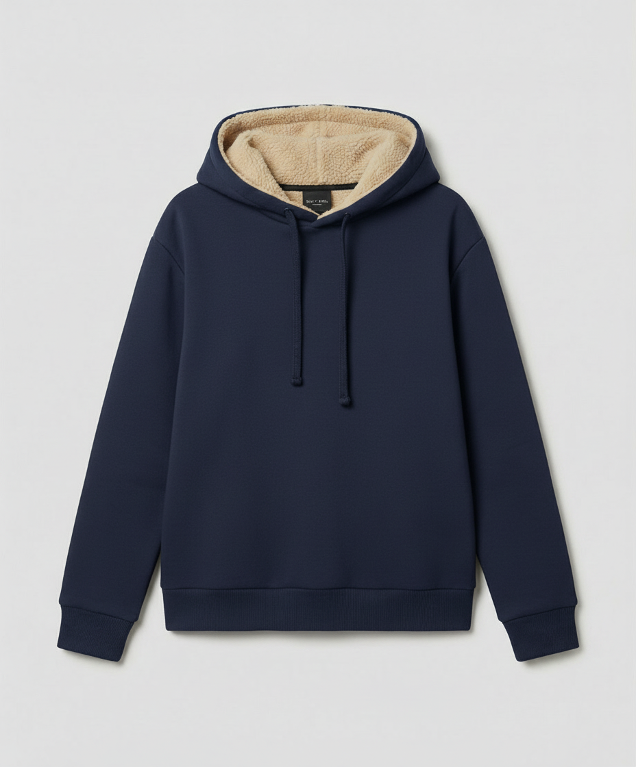 Warmer Kuscheliger Fleece Hoodie Damen