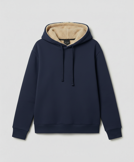 Warmer Kuscheliger Fleece Hoodie Damen