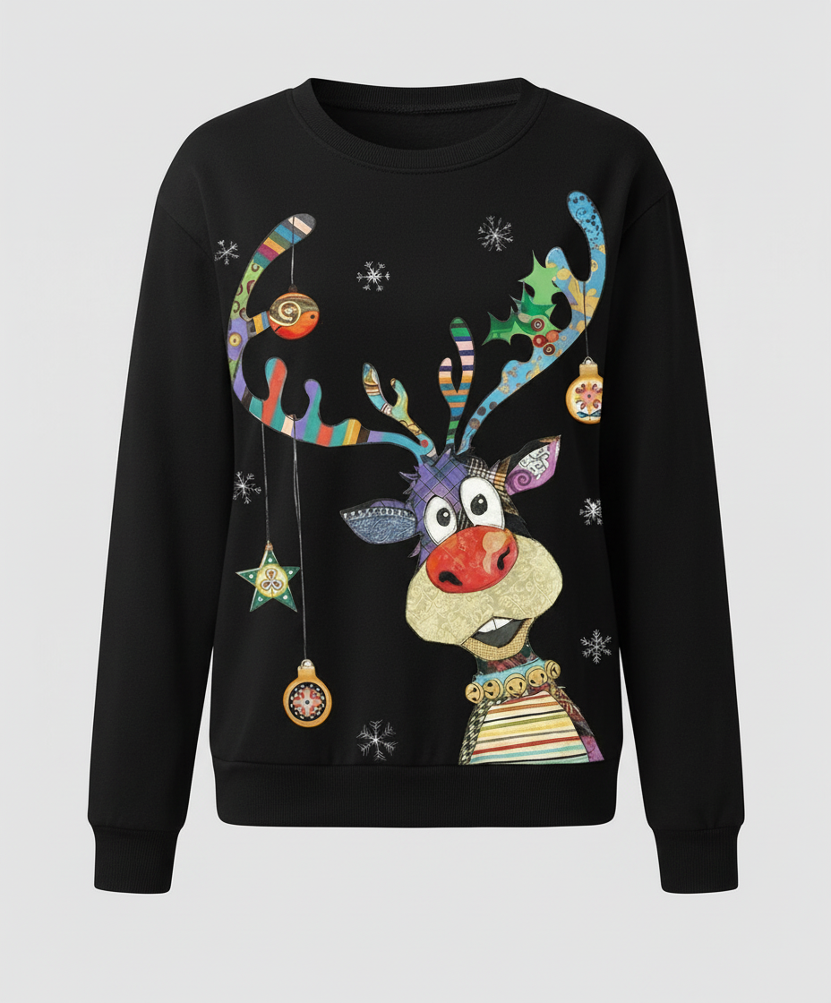Gemütlicher Festpullover Damen Winter