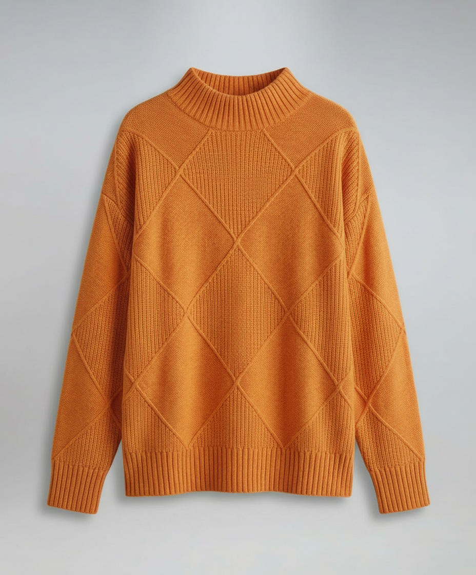 Weicher Kaschmir Rollkragenpullover Damen