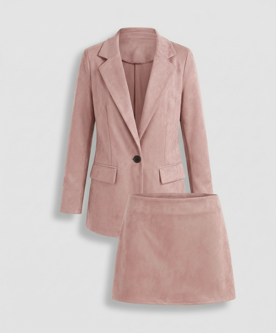 Elegantes Wild Blazer Rock Set