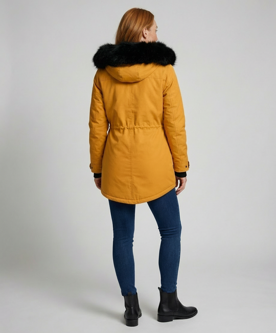 Wasserdichte Winterjacke Damen Kapuze