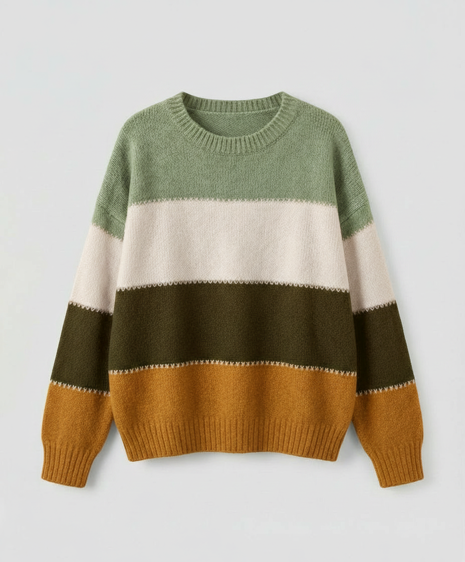 Gestreiftes Damen Sweatshirt